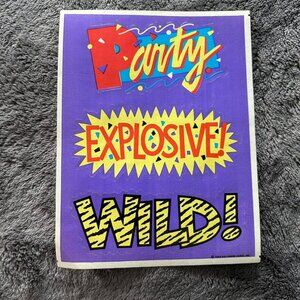 3 Vintage 80’s Hallmark Stickers